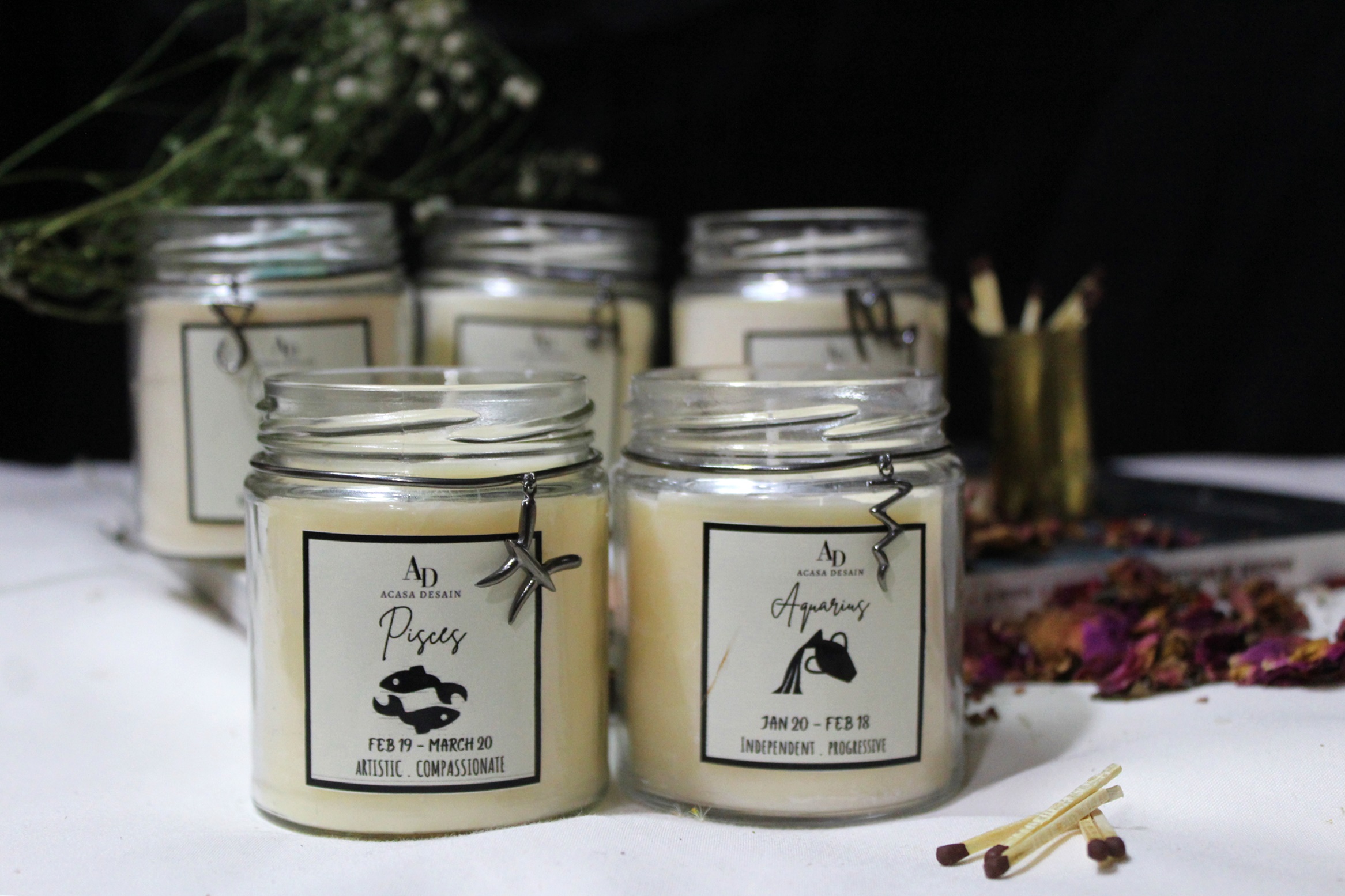 Zodiac and Wildlife Collection Soy Candle