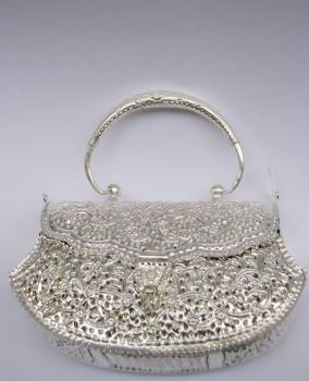 Silver Plated Clutch