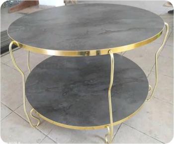 Steel & Stone- Coffee Table 